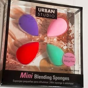 Urban Studio 4pcs Mini Blending Sponges Non-Latex